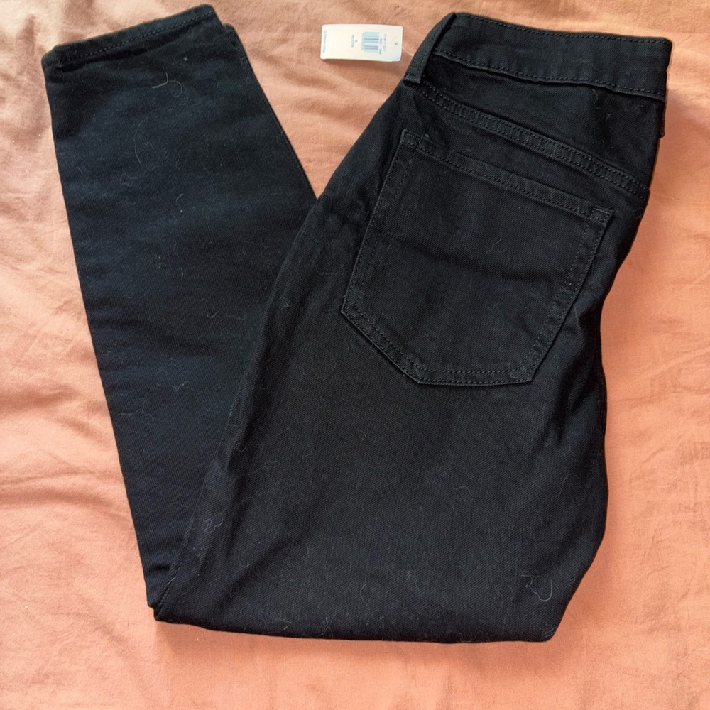 Old Navy Black High rise OG straight Jeans